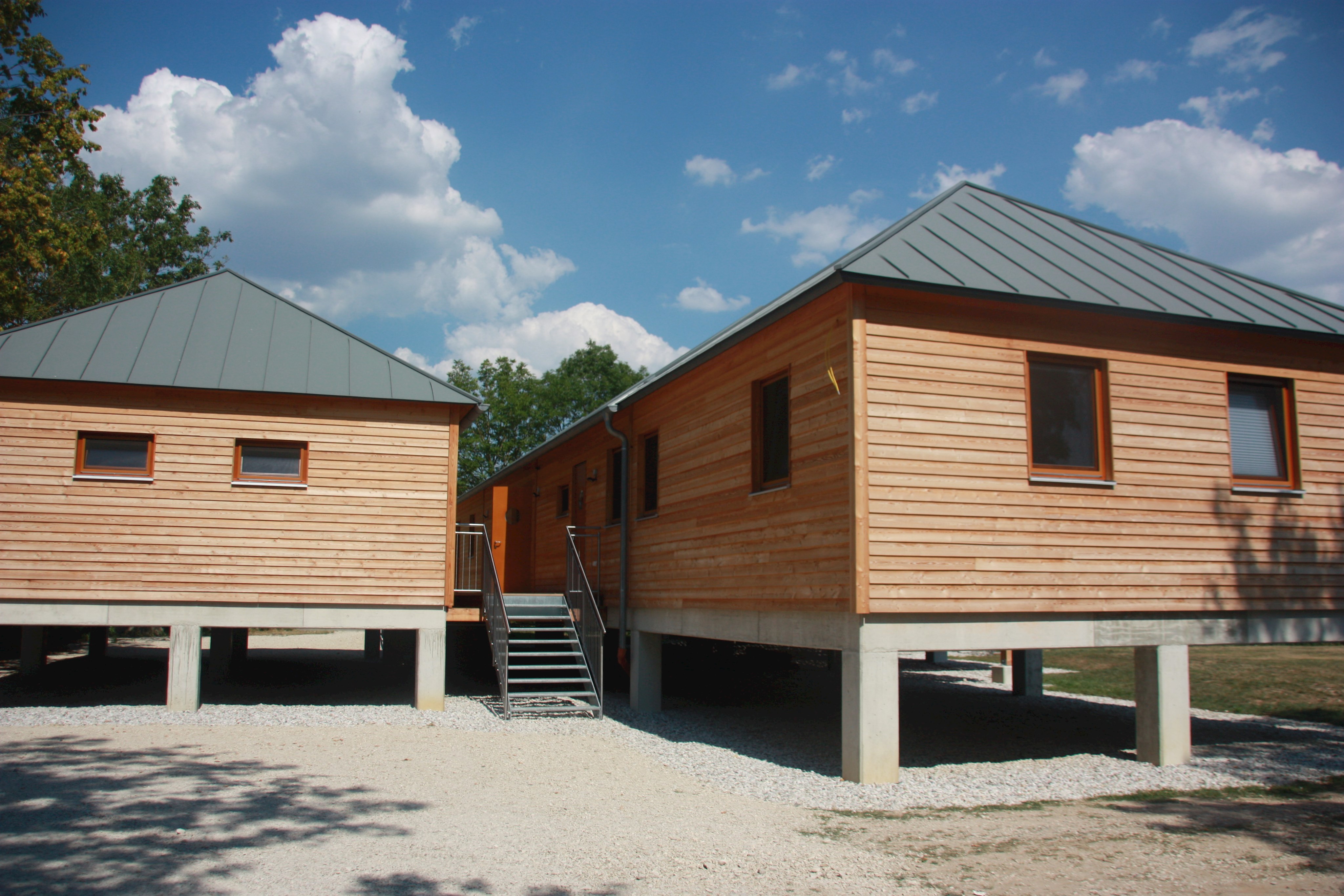 Erweiterungsbau am Jugendzeltplatz Zaar