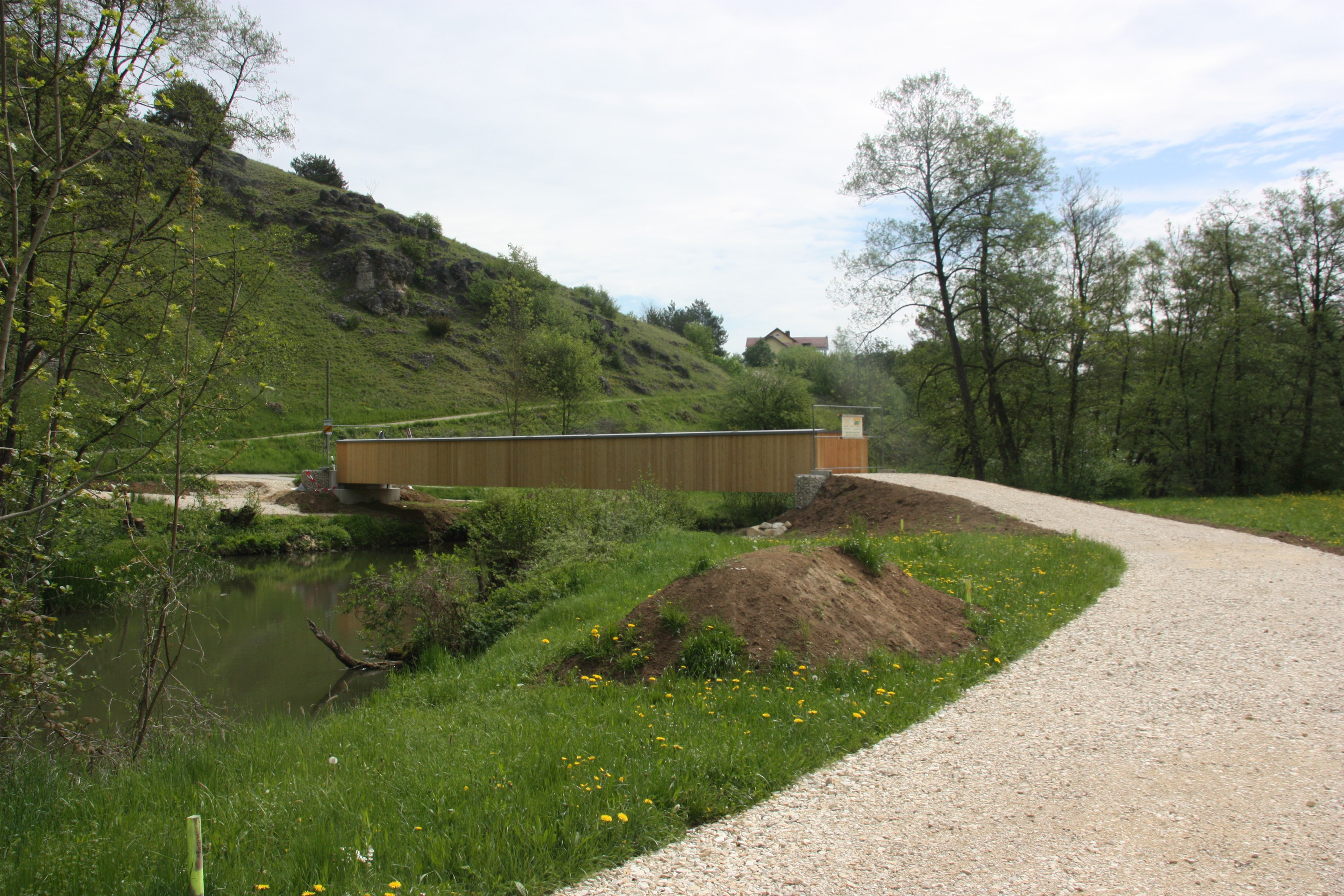 Brücke bei Spitalmühle, Laaber